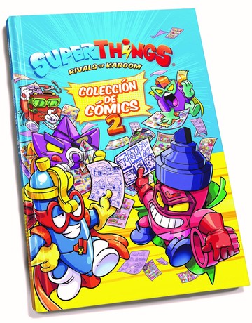 Libro Coleccionista Cmics Superthings - MAX - Series 4, 5 y Secret Spies