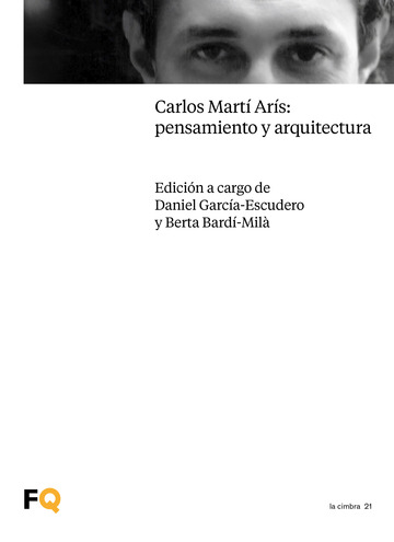 Carlos Mart Ars: pensamiento y arquitectura