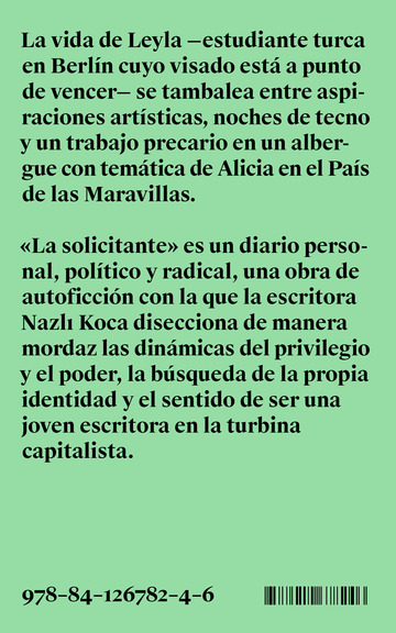 La solicitante