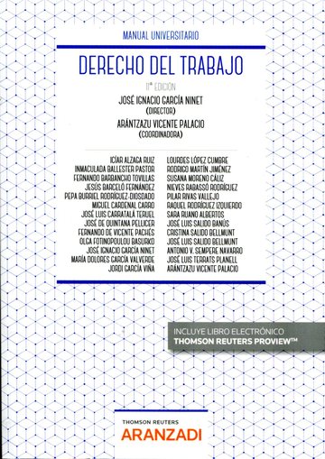 Derecho del trabajo 11 Ed. 2020