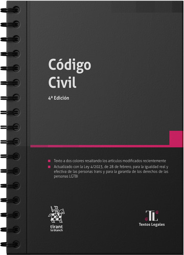 Cdigo Civil 4 Edicin con anillas