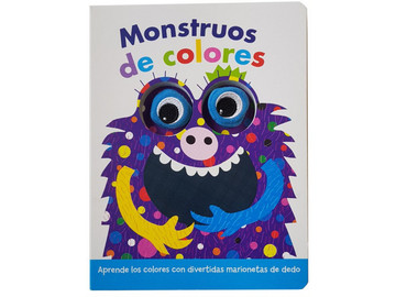 Marionetas dedo monstruos de colores