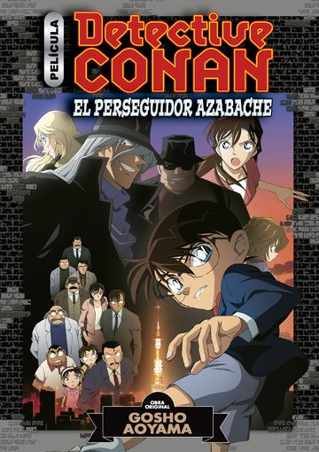 Detective Conan Anime Comic n 04 El perseguidor azabache