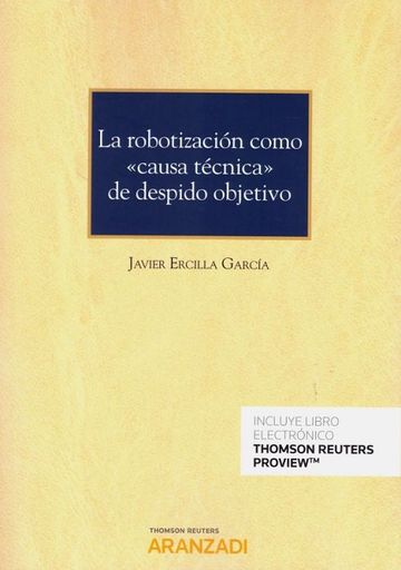 La robotizacin como 'causa tcnica' de despido objetivo