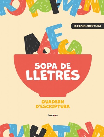 Sopa de lletres. Quadern de lectura (lletra impremta)