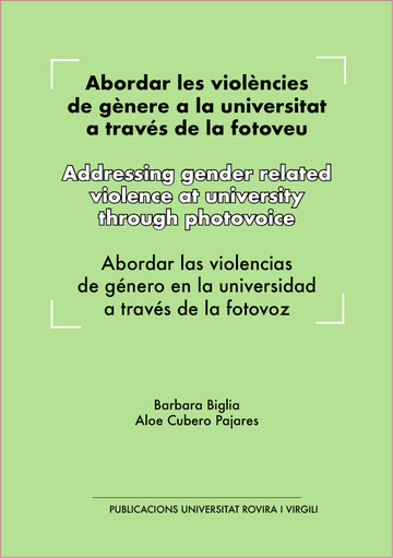 Abordar les violncies de gnere a la universitat a travs de la fotoveu