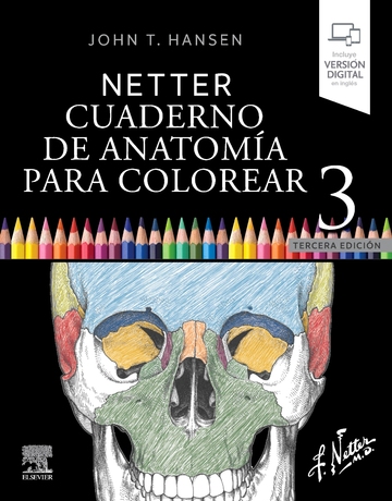 (3 Ed) Netter. Cuaderno De Anatomia Para Colorear
