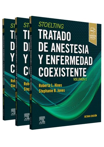 Stoelting. tratado de anestesia y enfermedad coexistente 3 vol.