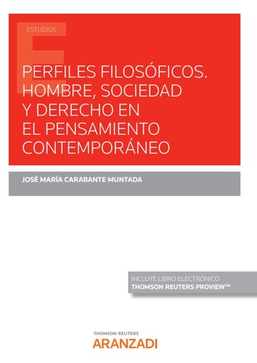 Perfiles filosficos. Hombre, Sociedad y Derecho en el pensamiento contemporneo (Papel + e-book)