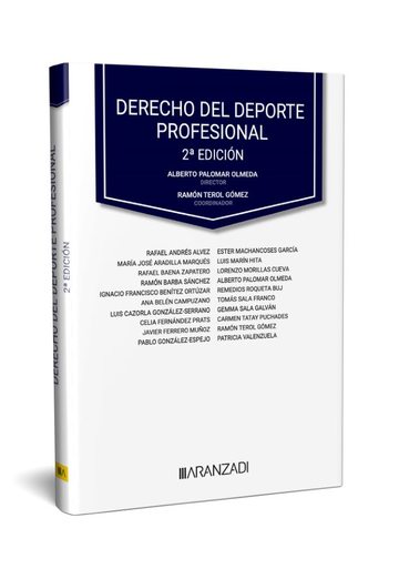 DERECHO DEL DEPORTE PROFESIONAL 2 ED 2023