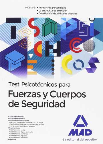 Test Psicotcnicos para Fuerzas y Cuerpos de Seguridad
