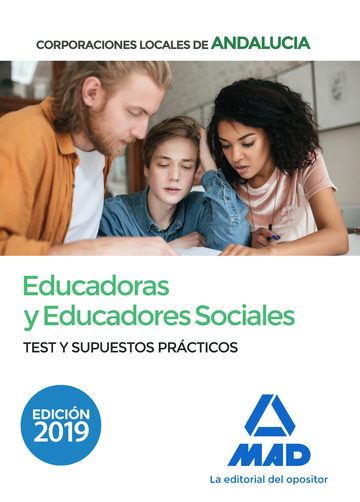 Educadoras y Educadores Sociales de Corporaciones Locales de Andaluca. Test y supuestos prctico