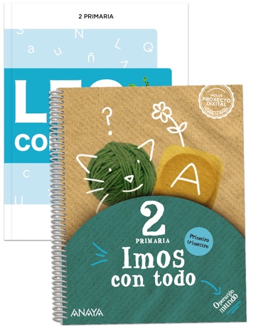 Imos con todo 2. Primeiro trimestre. + Leo e comprendo. 2022.