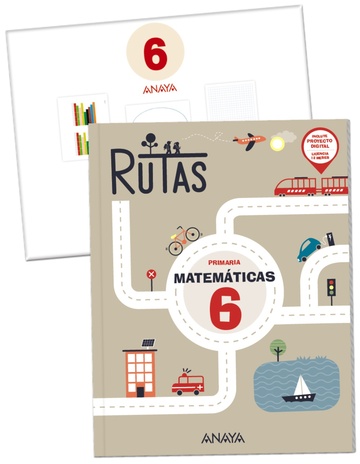 Matemticas 6. RUTAS. (Incluye material manipulativo)