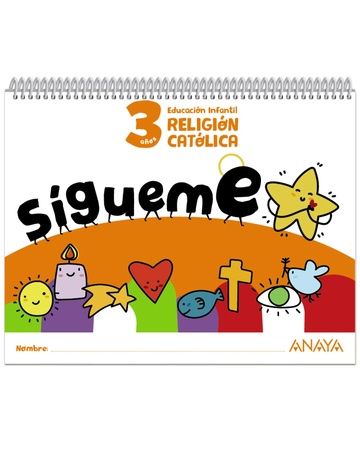 Sgueme!. Religin catlica. 3 aos