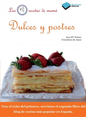 Dulces y postres - plataforma editorial