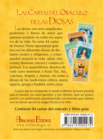 Las cartas del Orculo de las diosas
