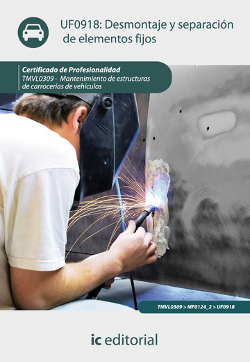 Desmontaje y separacin de elementos fijos. tmvl0309 - mantenimiento de estructuras de carroceras de vehculos