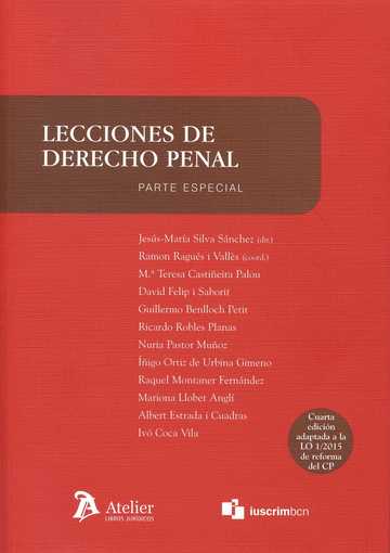 Lecciones de derecho penal. Parte especial
