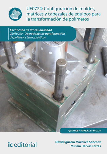 Configuracin de moldes, matrices y cabezales de equipos para la transformacin de polmeros UF0724