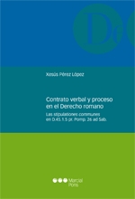 Contrato verbal y proceso en el Derecho romano