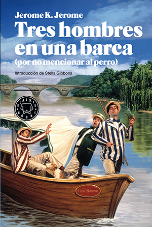 Tres hombres en una barca 