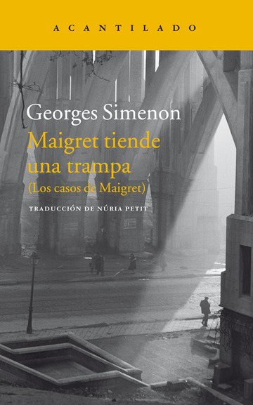 Maigret tiende una trampa 