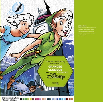 Colorea y descubre el misterio. grandes clsicos disney volumen 2 