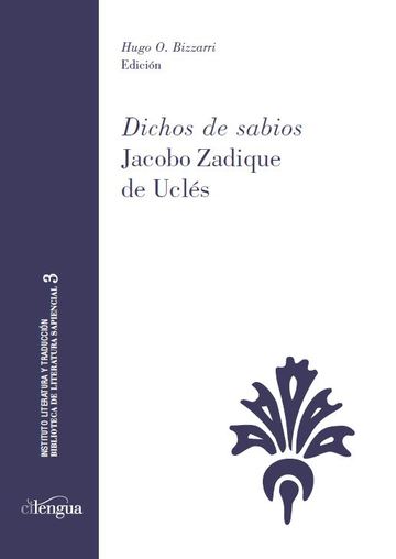 'Dichos de sabios' Jacobo Zadique de Ucls