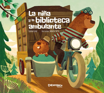 La nia y la biblioteca ambulante