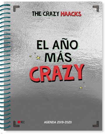El ao ms crazy. agenda curso 2019-2020 (serie the crazy haacks)