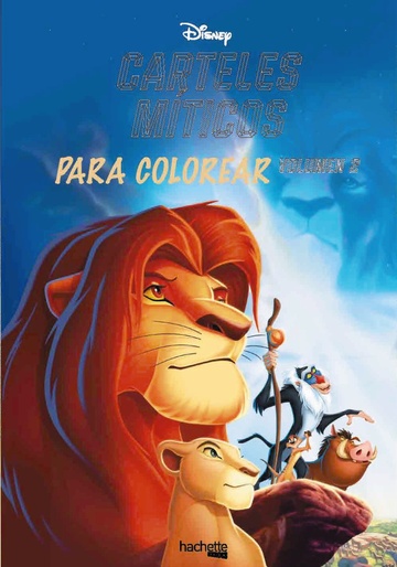 Disney. Carteles mticos para colorear, volumen 2