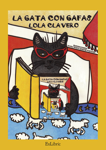 La gata con gafas