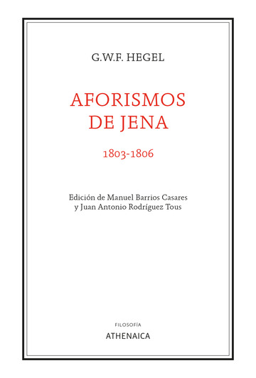Aforismos de Jena (1803-1806)
