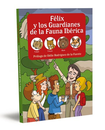 Flix y los guardianes de la fauna ibrica. Lobo, lince, oso y zorro