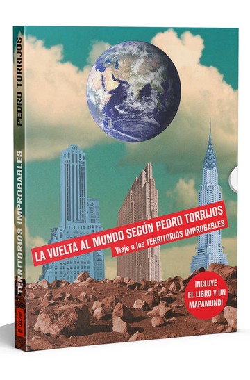 Territorios improbables (estuche con el libro y un mapamundi con el viaje de Pedro Torrijos a los Territorios improbables)