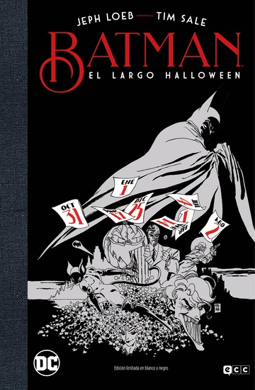 Batman: El largo Halloween - Edicin Deluxe limitada blanco y negro