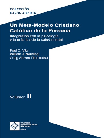 Un Meta-Modelo Cristiano catlico de la persona