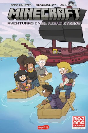 Minecraft oficial: Aventuras en el Reino Eterno (cmic)