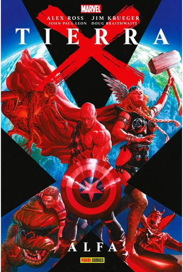 Marvel limited edition omnibus tierra x. alfa