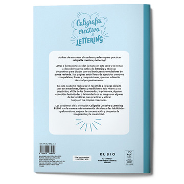 Caligrafa creativa y lettering. Estaciones del ao y festividades