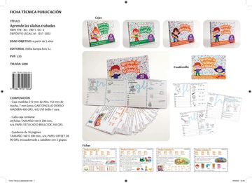 Cajas Educativas. Lengua: Slabas Trabadas.