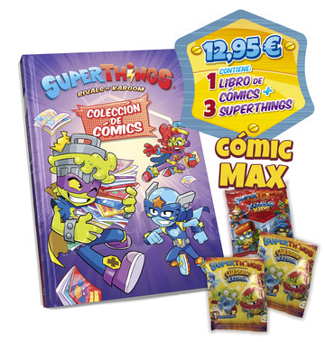 Libro Coleccionista Cmics Superthings - KK y GK Series - Versin MAX