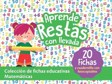 Cajas Educativas. Matemticas: Aprende restas con llevada.