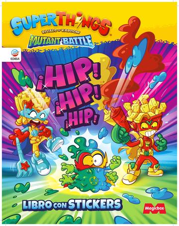Libro de Stickers Superthings Mutant Battle - Espaa