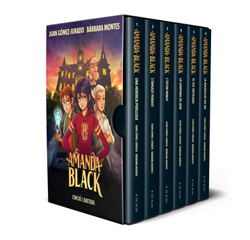 Amanda Black 1-6 - Pack Amanda Black - Llibres de l'1 al 6 (edici limitada)