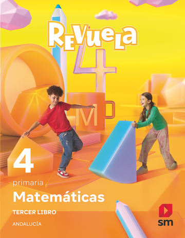 Matemticas. Trimestres temticos. 4 Primaria.  Revuela. Andaluca