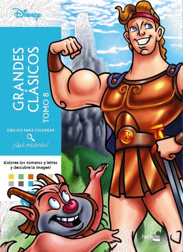 Dibujos para colorear. Qu misterio! Grandes Clsicos Tomo 8