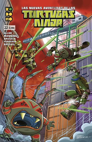 Las nuevas aventuras de las Tortugas Ninja nm. 22