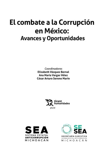 El combate a la Corrupción en México: Avances y Oportunidades
